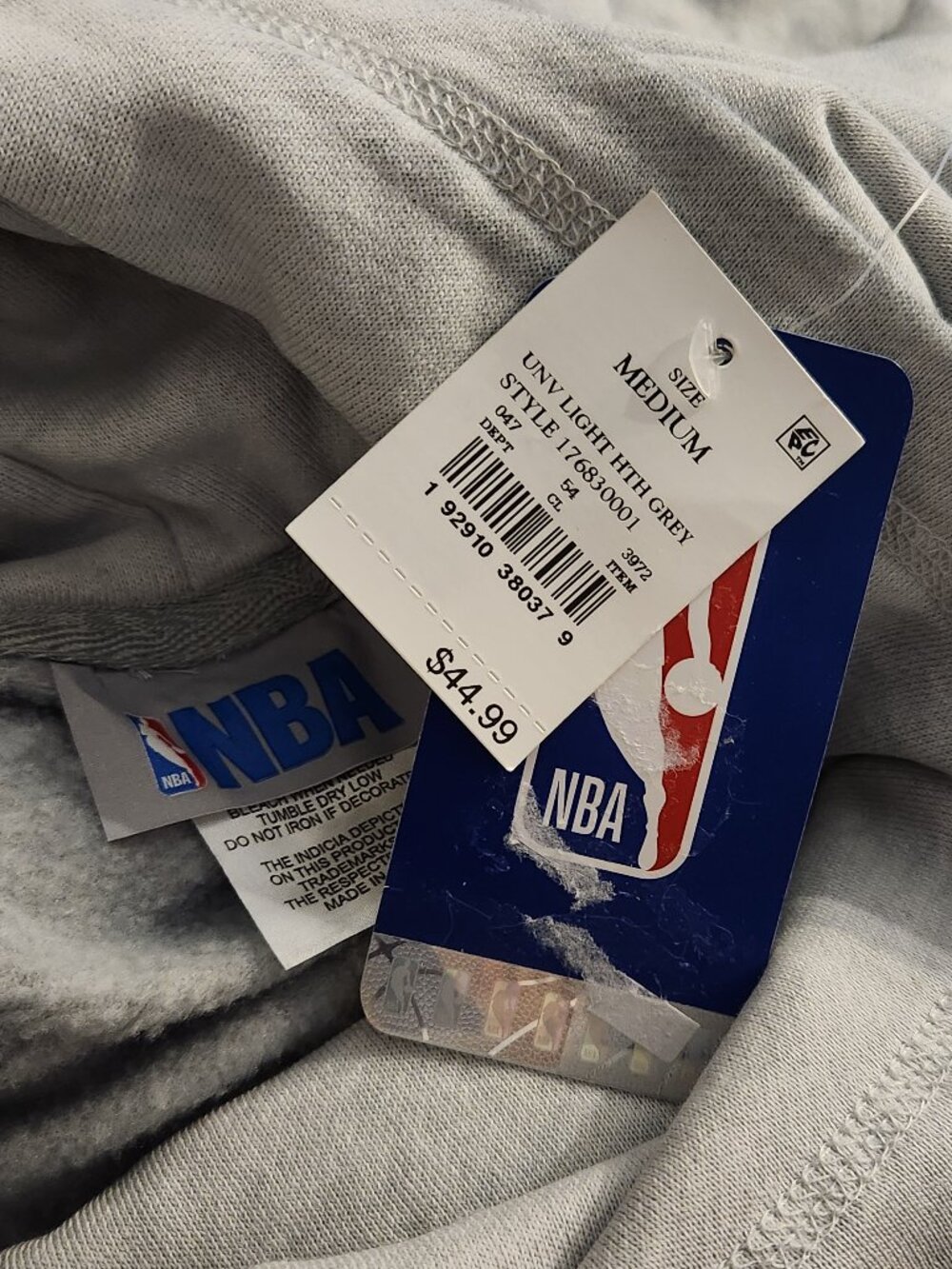 NBA PHILADELPHIA SEVENTY SIXERS - Women's Cowlneck Sweatshirt - Medium - NEW NWT - Picture 4 of 4